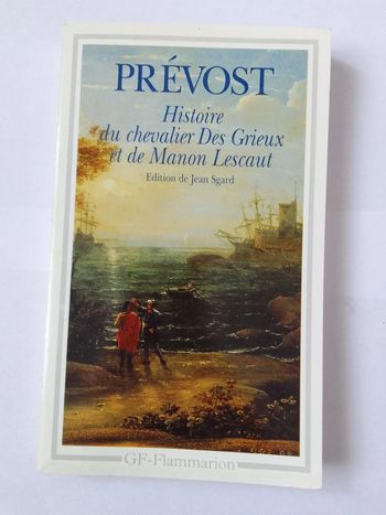 Prévost - Histoire du chevalier Des Grieux et de Manon Lescaut