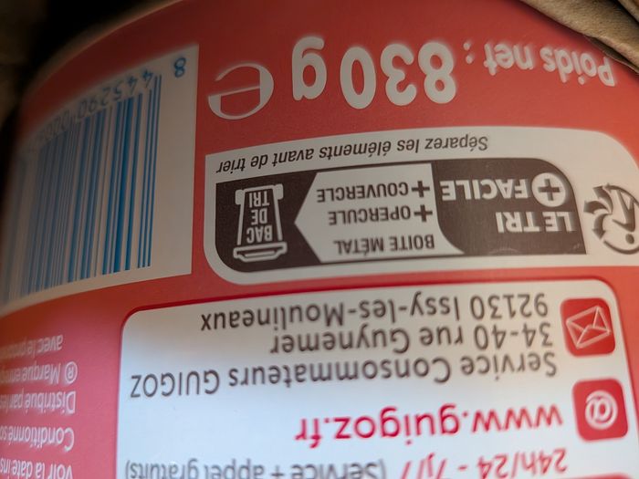 Lot de 2 boîtes de lait Guigoz optipro 2 en 830grs  neuves - photo numéro 7