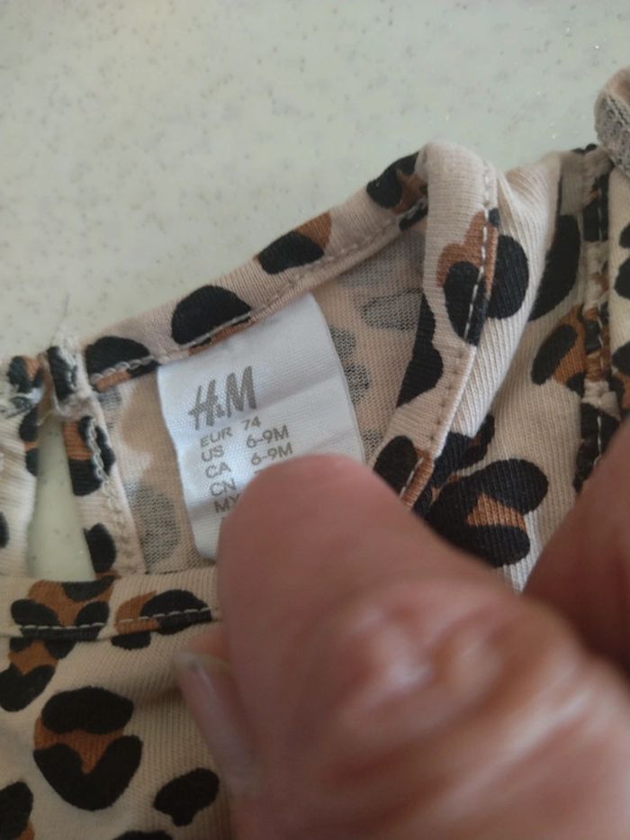 Lot de 6 vêtements bébé fille de 6/9 mois - photo numéro 12