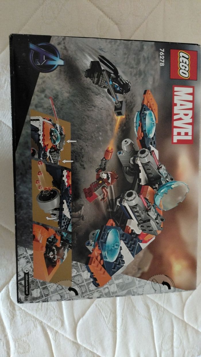 Lego Marvel 76278Bonjour je mets en vente le lego Marvel 76278.
Rocket's Warbird vs. Ronan - photo numéro 2