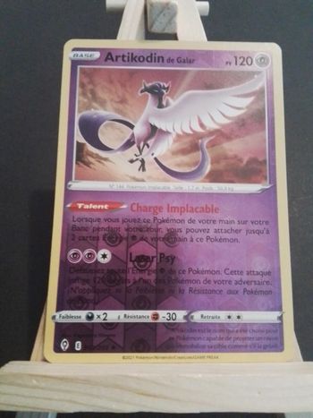 Carte Pokémon Artikodin de Galar Reverse 63/203