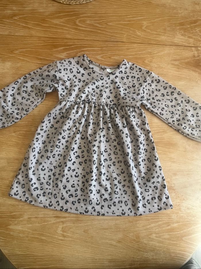 robe léopard manche longues fille primark