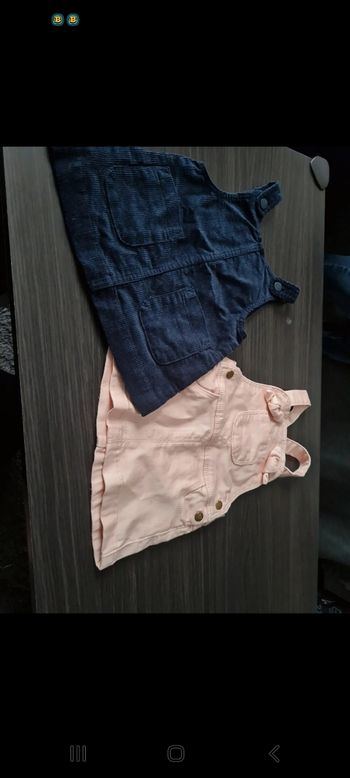 Robe salopette fille taille 62