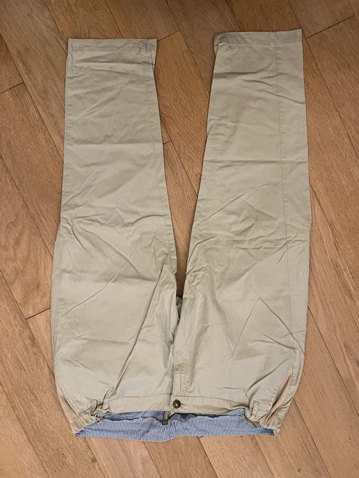 Lot de 4 pantalons grossesse/maternité longueur 3/4 bon état - photo numéro 6