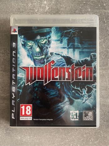 Jeu pour Sony PS3, Wolfstein en français.