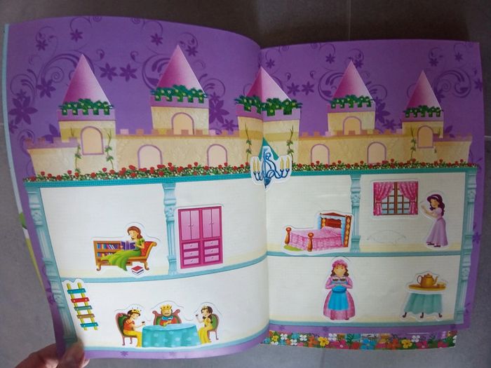 Lot de 2 livres maison et château à décorer - photo numéro 10