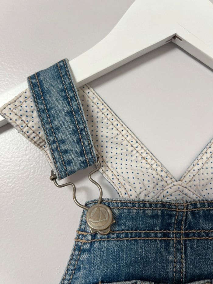 Robe jeans bretelles Petit Bateau - photo numéro 3