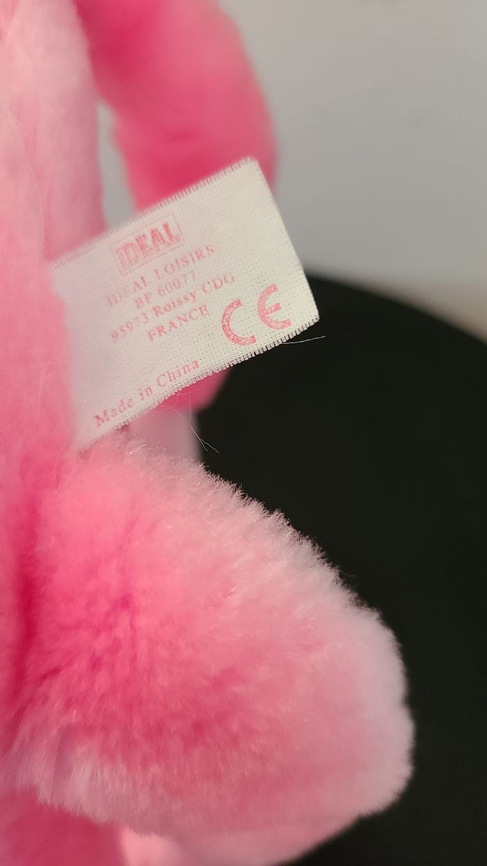 peluche 45 cm panthère rose ideal 1995 the pink panther - photo numéro 2