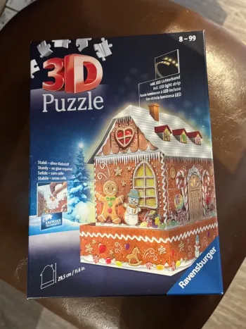 Puzzle 3D solide sans colle ravensburger