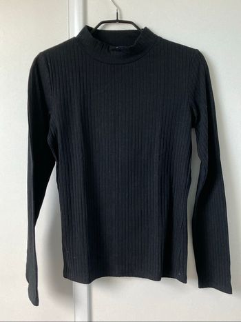 Tee-shirt manche longue noir