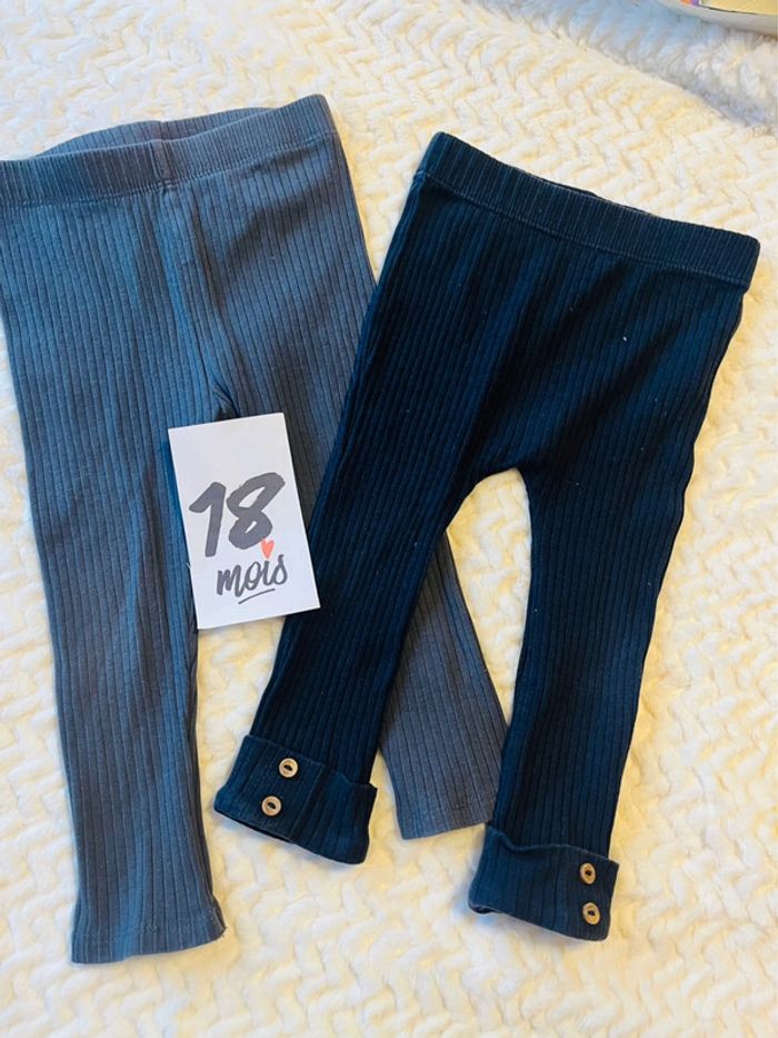 Lot de 2 legging 18 mois