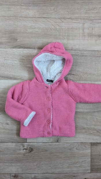 Veste très chaude In extenso Rose 18 Mois