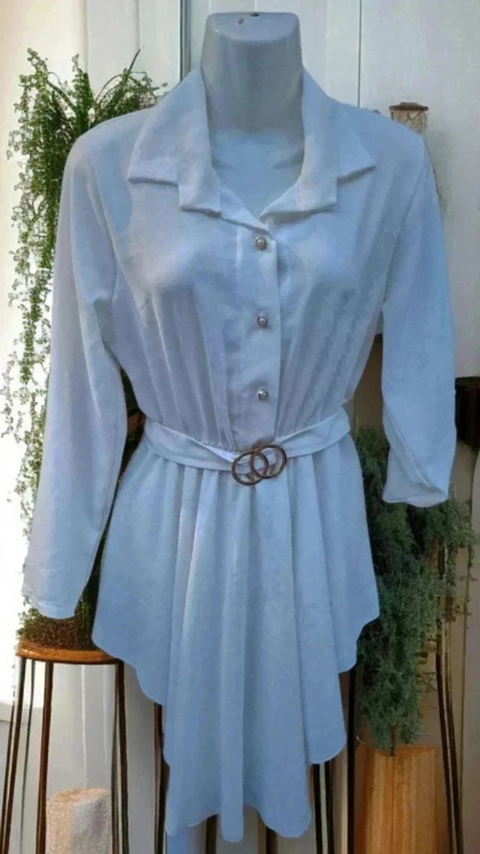 Blouse blanche 🌹 tu 38/40 🌹