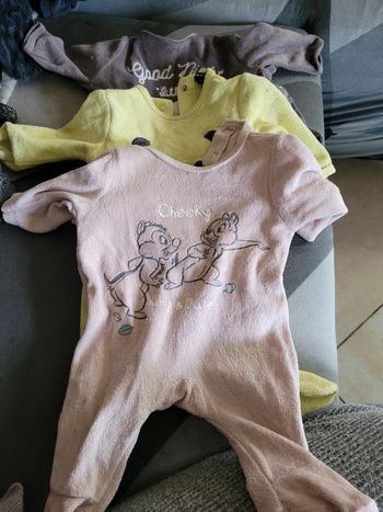 Lot 3 pyjamas 1 mois