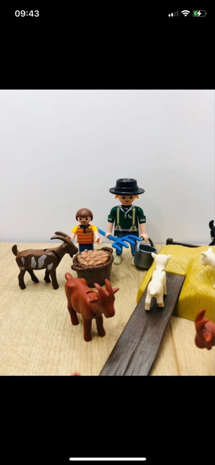 Élevage chèvres playmobil - photo numéro 2