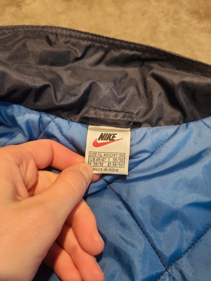 Manteau doudoune bleu marine Nike XL - photo numéro 14