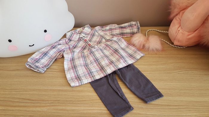 Ensemble tunique et leggin long 6 mois