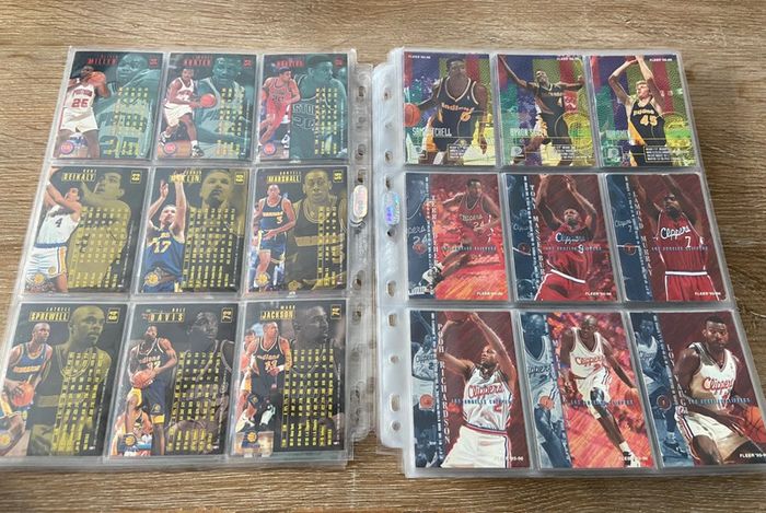 Lot de 149 cartes fleers 95-96 nba vintage - photo numéro 4
