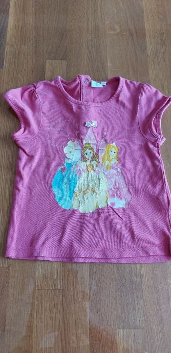 Tee-shirt fantaisie manches courtes bébé fille 24 mois