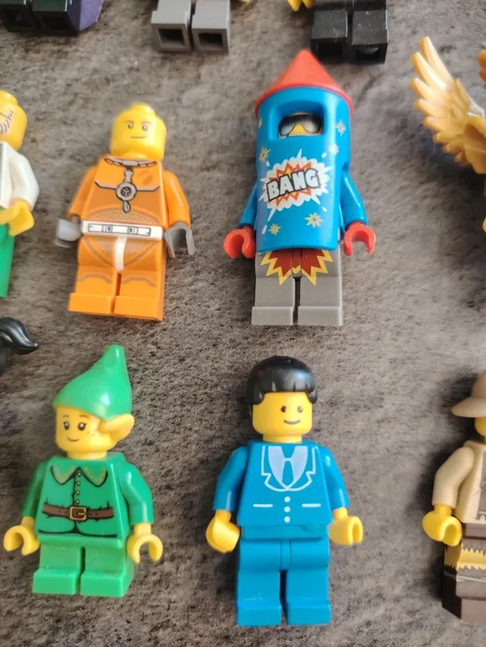 Lot figurines lego diverses incomplètes - photo numéro 3