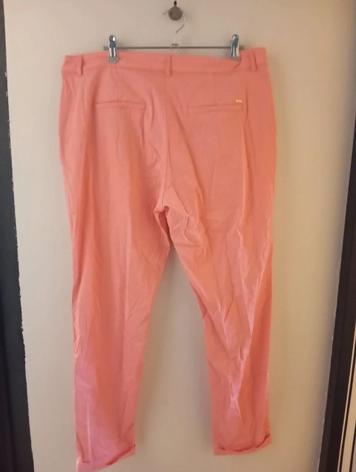 Pantalon abricot femme terre bleuetaille 44 - photo numéro 4