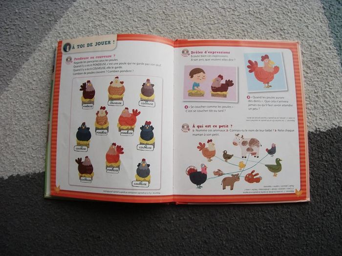 Livre Bientôt je lis La poule de Marlène JOBERT - photo numéro 6