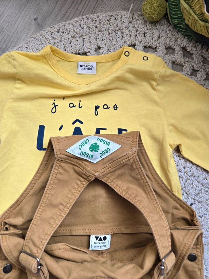 Ensemble salopette TAO 36 mois - photo numéro 7