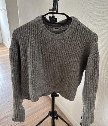 Pull court femme