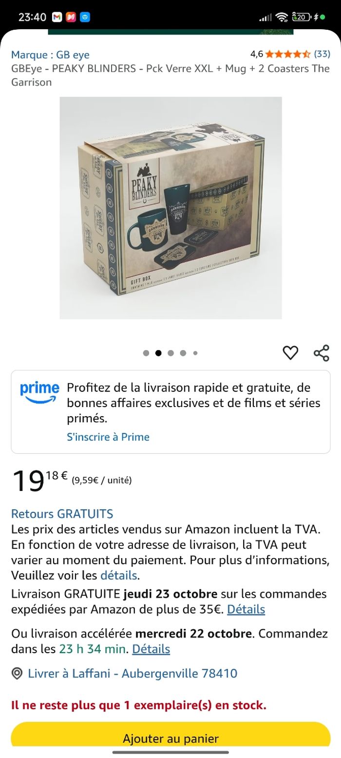 Peaky Blinders - Gift Box The Garrison - photo numéro 4