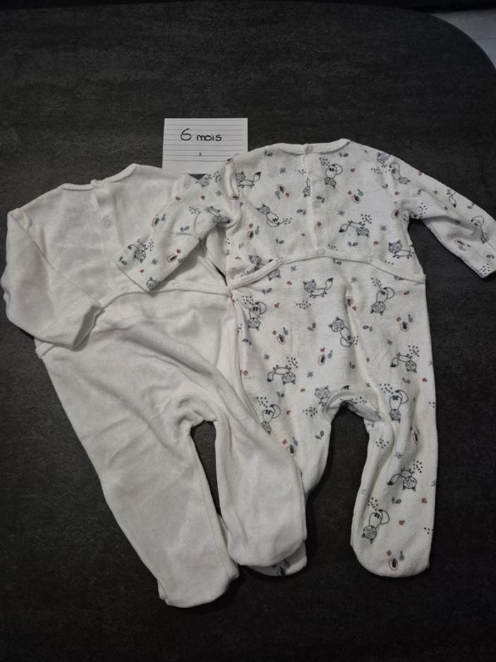 Lot 2 pyjamas polaire - photo numéro 2