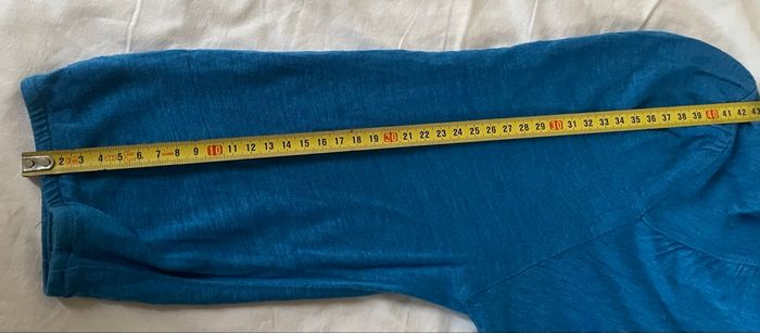 Haut bleu »Jodhpur »manches 3/4 - photo numéro 6