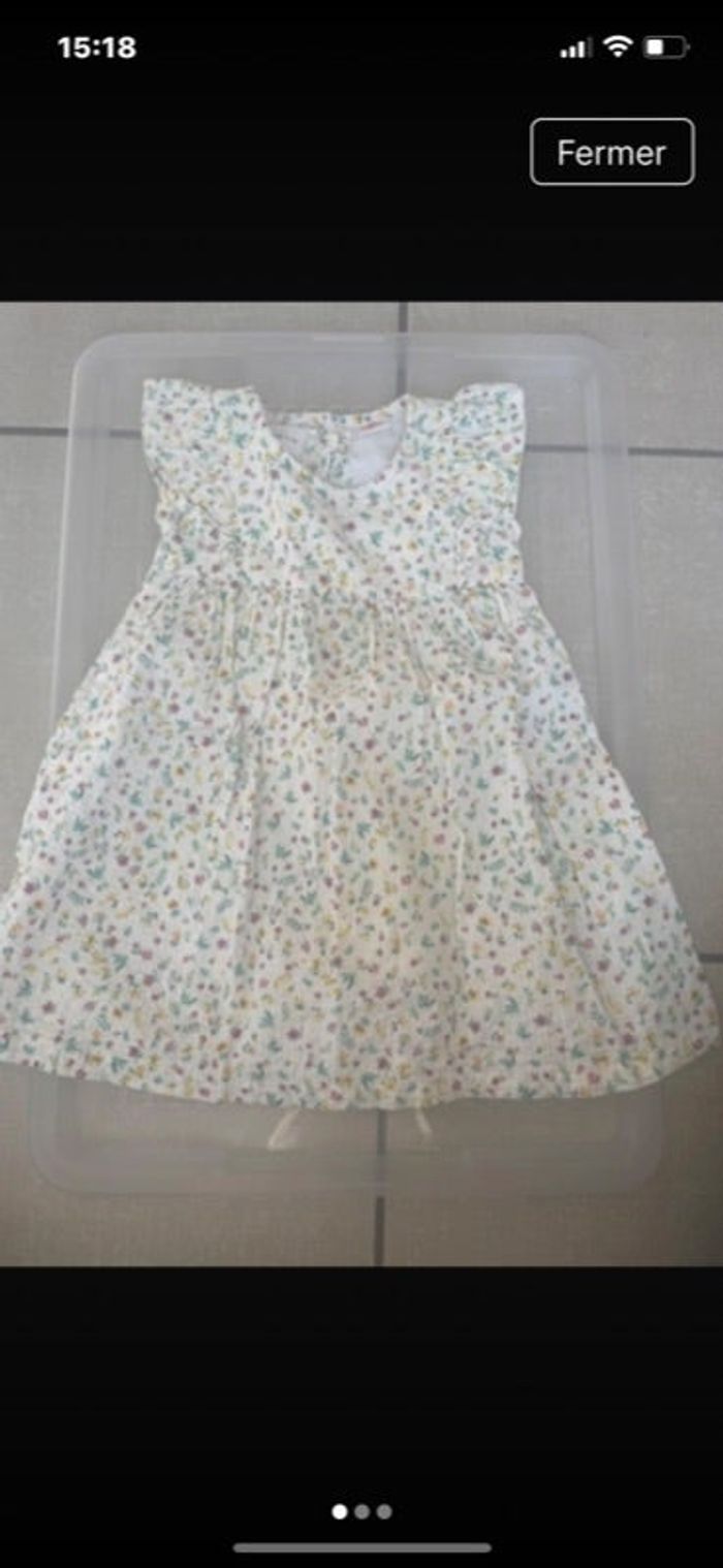 Robe fleurie