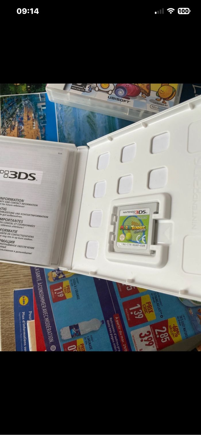 Jeu 3DS Mario tennis open - photo numéro 3