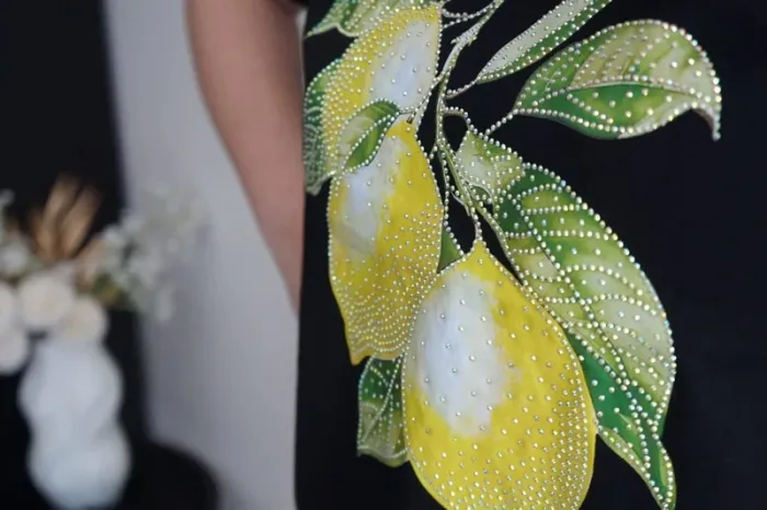 T shirt citron - photo numéro 4