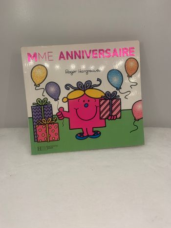 Livre MMe anniversaire