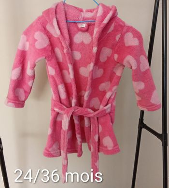 Peignoir tout doux 24/36 mois 
