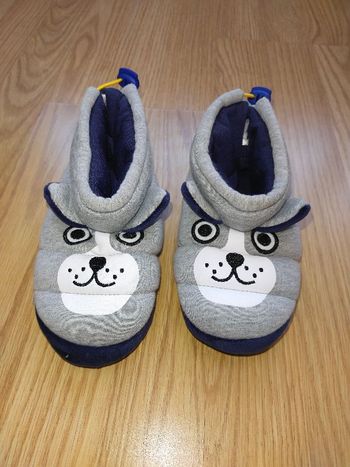 Chausson gris chiots taille 28