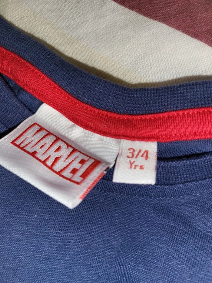 Pyjama short marvel 3/4 ans - photo numéro 2