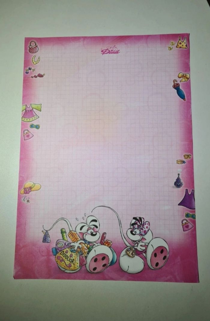 Diddl - Feuille A4 neuve - 0,60€