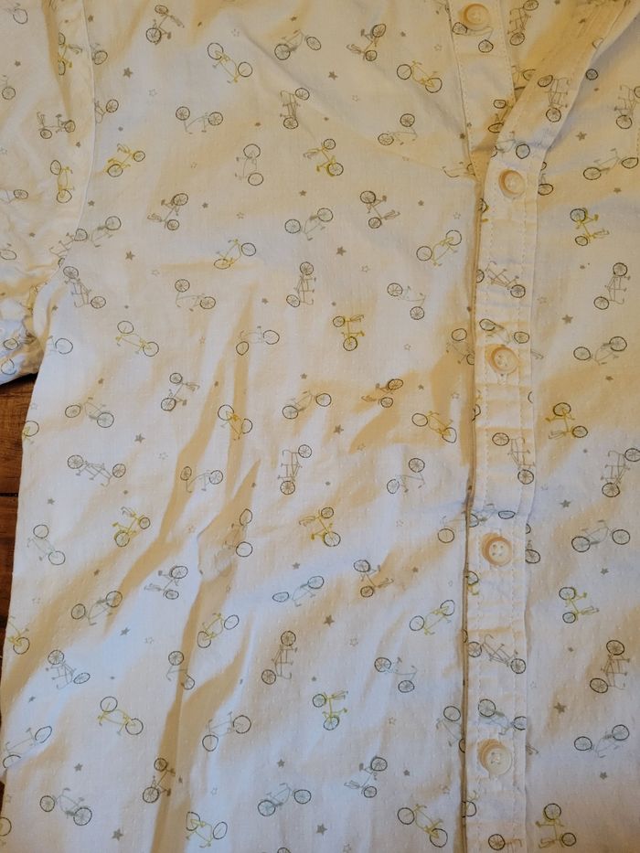Chemise manches courtes garçon 10ans - photo numéro 2