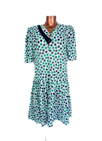 Magnifique robe à pois vintage