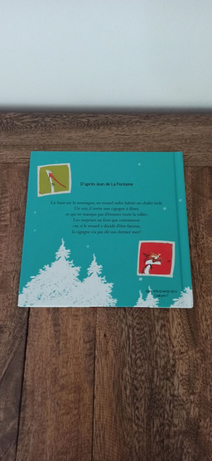 Livre macdo Le renard et la cigogne - photo numéro 2