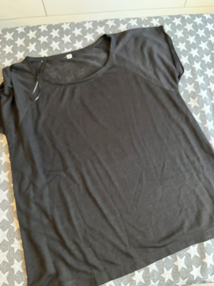 T shirt zeeman noir