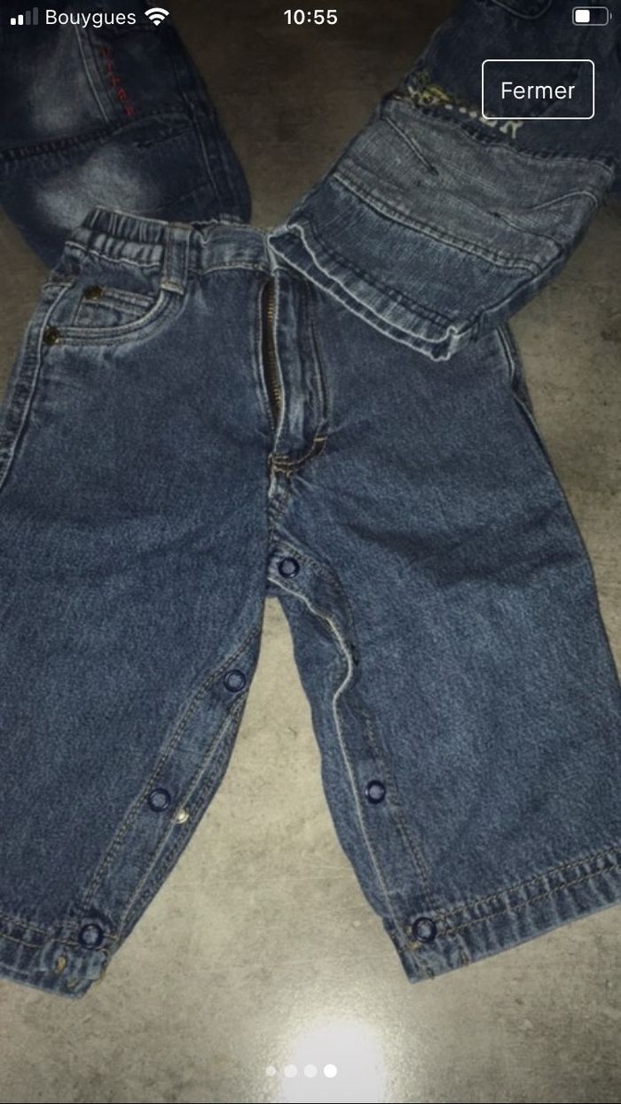 Lot 3 jeans