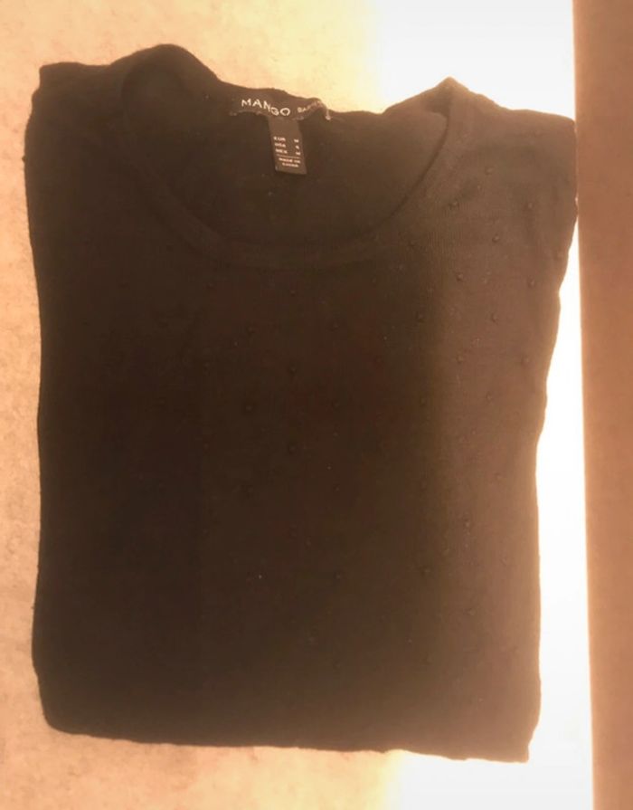 80 - Robe pull noire mango - photo numéro 10