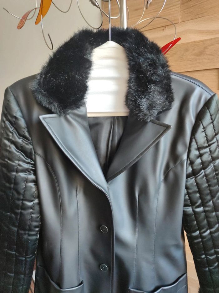 Veste longue Klein d'oeil 38 - photo numéro 2