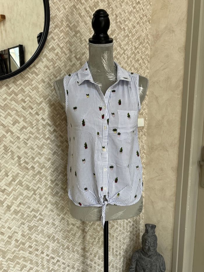Chemise sans manches - photo numéro 3