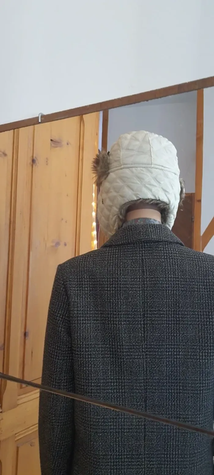 Chapka femme beige fourrée - photo numéro 4