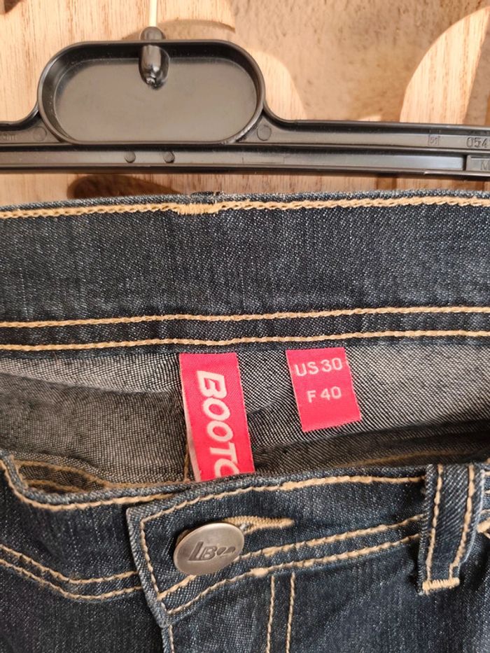 Jean brut 7/8 ème Bootcut Fit T 40 Longboard - photo numéro 4