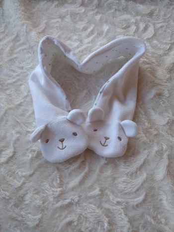 Écharpe Mixte 6/9 mois Tête d'ours